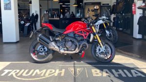 Ducato Monster 1200 S, 2017, 1200 cc, 150 cv, esportiva, semi-nova