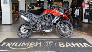 Motocicleta triumph Tiger 800 XCA, 2019/2020, big-trail, baixa quilometragem, 800 cc