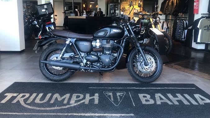 Triumph, Bonneville T120 Black, 2019/2020, clássica, 1.200 cc, tecnologia